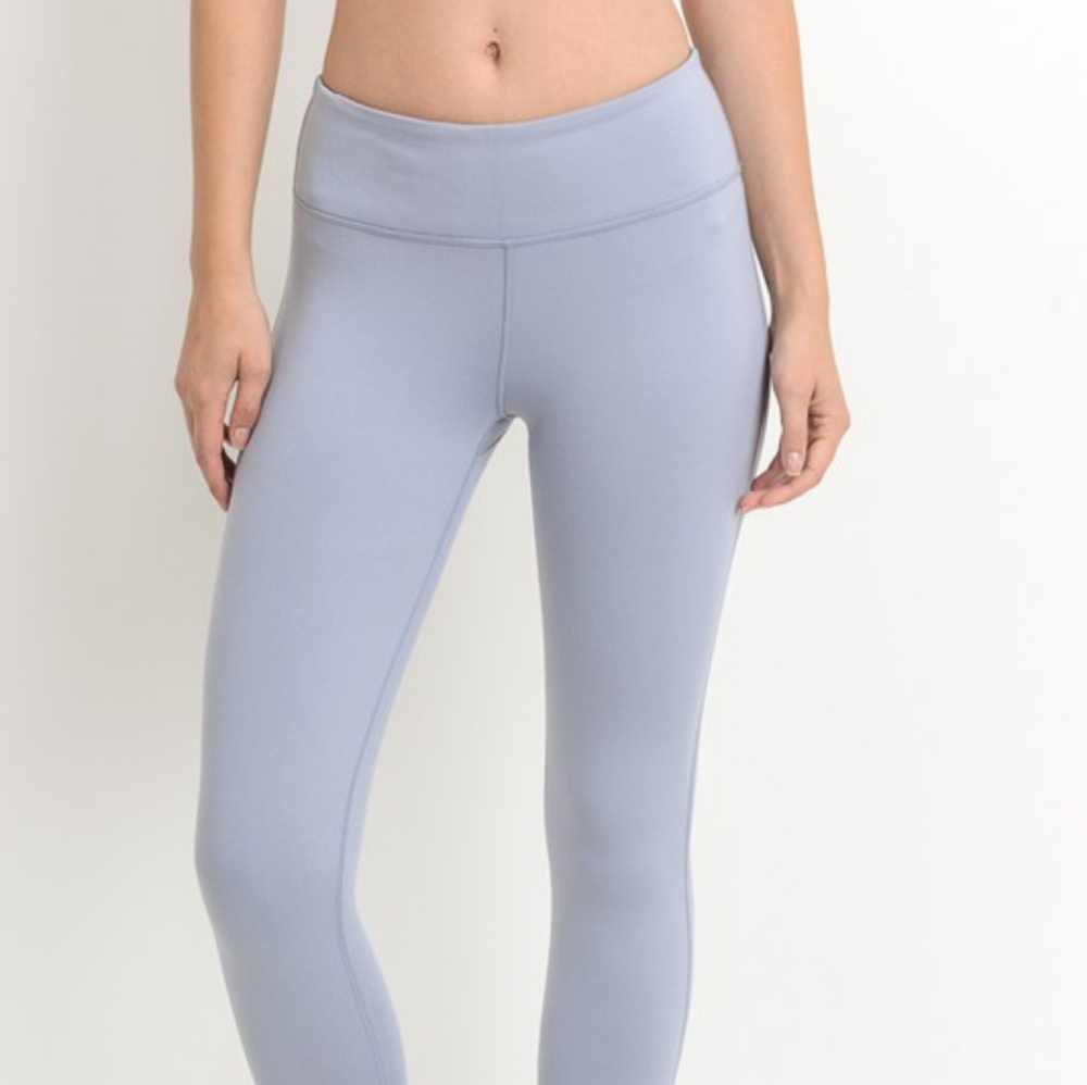 ⚓ Light Blue Criss Cross Leggings - Picture 4 of 8